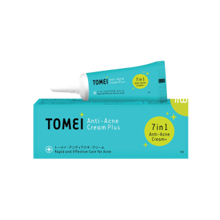 Tomei Anti-Acne Cream Plus 5g. ครีมแต้มสิว สูตรใหม่ ที่ช่วยรักษาสิวอุดตัน และรอยสิวให้ดูจางลง x2 กล่อง