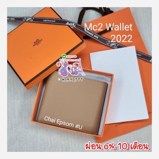 H ermes  Mc2 Men Wallet หนังทั้งใบ2023 ของแท้