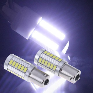 หลอดไฟเบรคท้ายรถยนต์ 1156 5630-33smd LED 2 ชิ้น