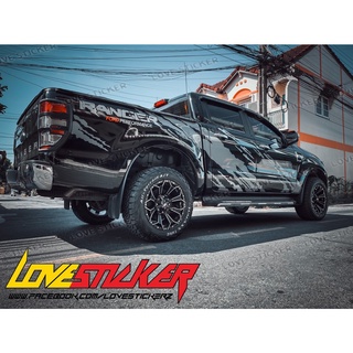 สติ๊กเกอร์ลายโคลน Ranger RG45 ทนทาน สวยงาม ไม่กินสีรถ ลอกออก…