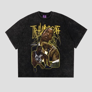 เสื้อยืด ขนาดใหญ่ พิมพ์ลาย Rodeo Astroworld Traviscott สําหรับผู้ชาย