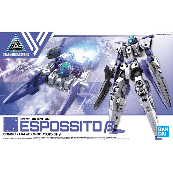 Bandai 30MM eEXM-30 Espossito Beta 4573102620620 (Plastic Model)