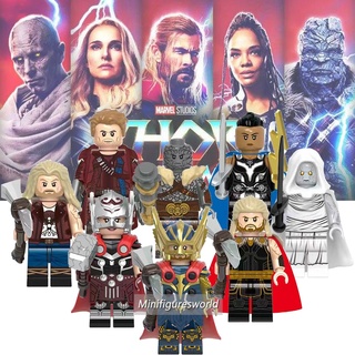 Thor ฟิกเกอร์ Jane Foster Gorr Korg Valkyrie Marvel Ravager Thor ขนาดเล็ก ของขวัญ สําหรับเด็ก X0339