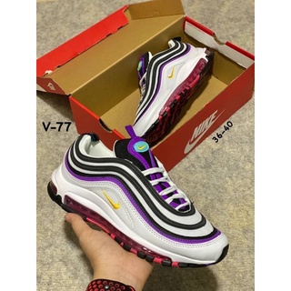 Nike Air max 97 (size36-40) White Purple