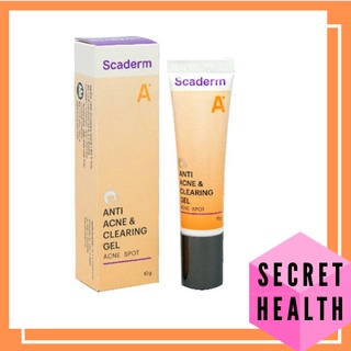 ((แต้มสิว)) Scaderm ทาสิว Anti Acne &amp; Clearing Gel ( Acne Spot )