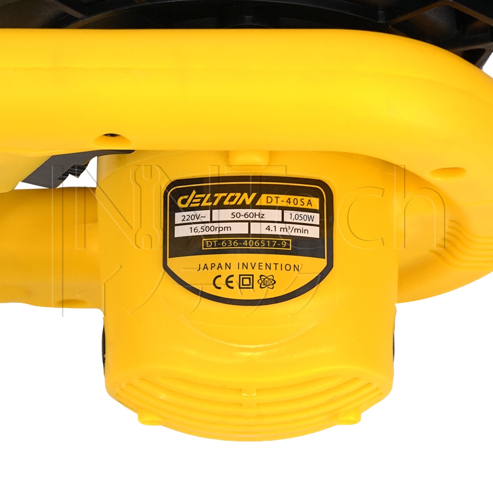 DELTON เครื่องเป่าลม ดูดฝุ่น ล้างแอร์ 1,050W รุ่นท๊อป DT-40SA ปรับระดับแรงลมได้ ใช้งานได้ 2 ฟังก์ชั่น (เป่าลม-ดูดฝุ่น) รูปที่ 4