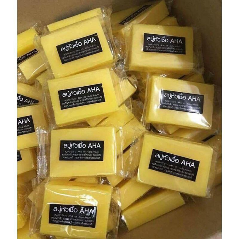 สบู่ AHA ไม่มีกล่องนะคะ