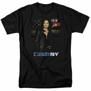 Wanyg Trevco เสื้อยืดแขนสั้น พิมพ์ลาย Csi Ny Never Laid Heather สีดํา สไตล์คลาสิก ของขวัญวันพ่อ สําหรับผู้ชายสามารถปรับแ