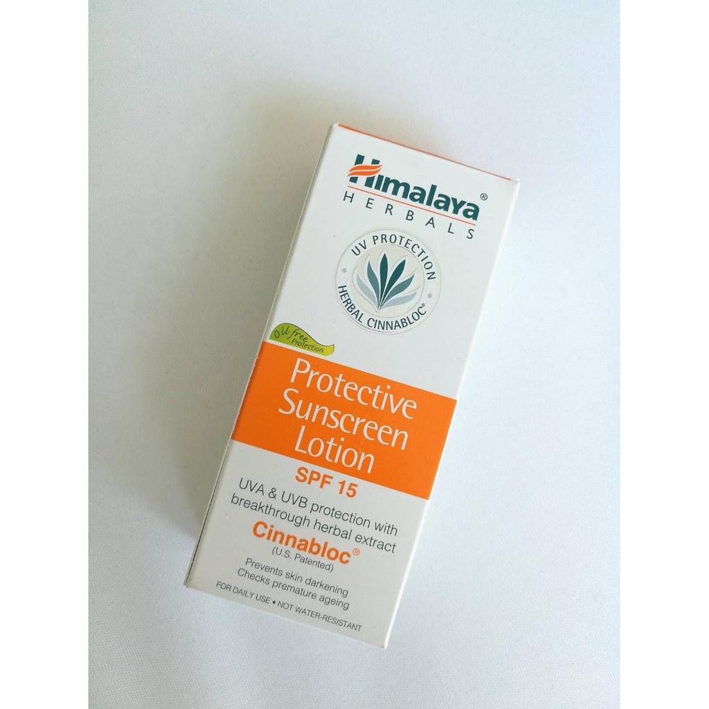 ครีมกันแดด Himalaya Protective Sunscreen Lotion 50 ml ส่งฟรี!! Shopee