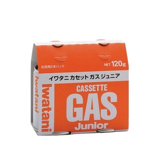 Iwatani CB-JR-120P Cassette Gas Junior set 2 pcs. ชุดแก๊สกระป๋องไซส์จิ๋ว ขนาด 120g