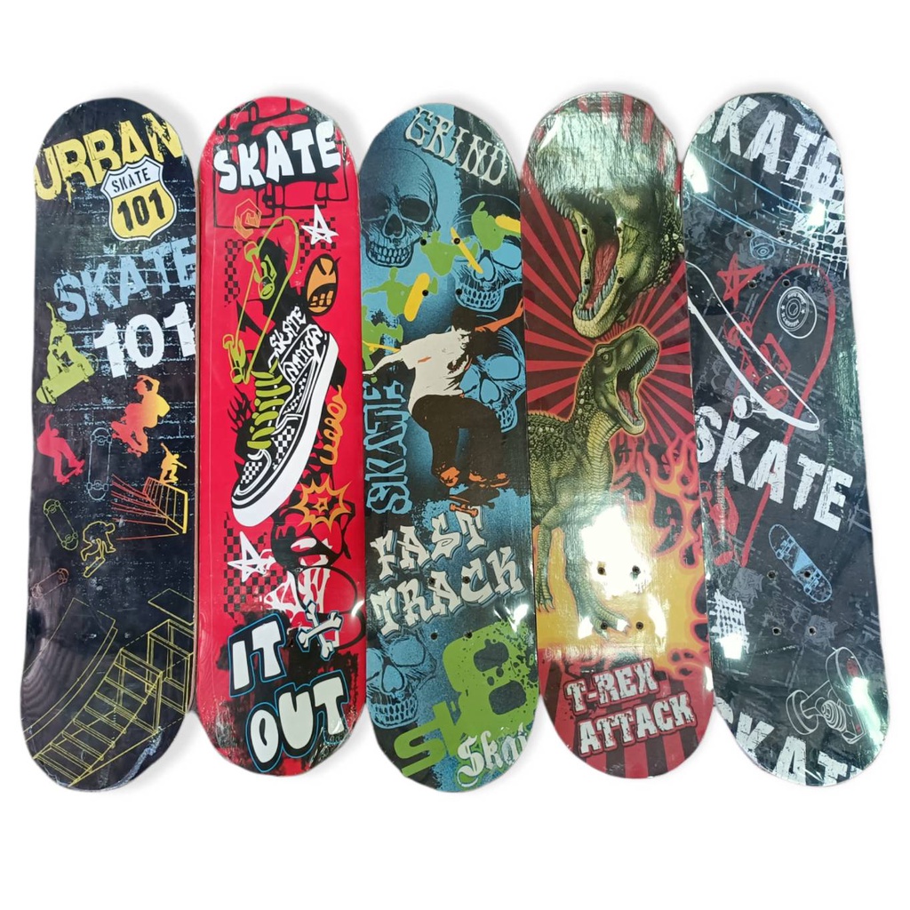 สเก็ตบอร์ด (สุ่มคละลาย) Skateboards ขนาด80*20*10cm  แฟชั่น สเก็ตบอร์ดราคาถูก ผู้เริ่มต้นเล่น #A0061