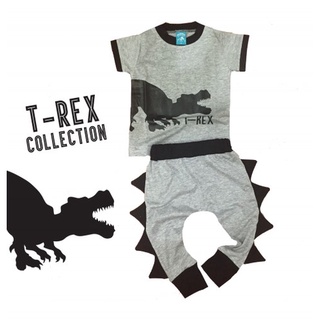 T-Rex COLLECTION ชุดเซ็ตเสื้อ กางเกงหนาม