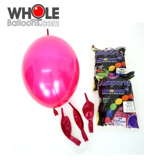 Wholeballoons ลูกโป่งยาง LOL 12 เนื้อมุกเมทาลิค(1แพค/50ใบ)เนื้อยาง ย่อยสลายได้ 100% นำเข้าจากโคลัมเบีย ยี่ห้อ Sempertex