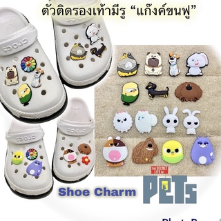 JBCT 👠🌈Shoe Charm “Pets”🐶🐹🐤ตัวติดรองเท้ามีรู “แก๊งค์ขนฟู”