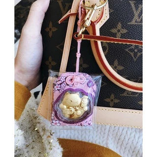 💰 เครื่องราง แมวกวัก 🐱 ส่งจากไทย🇹🇭 ของแท้💯✅มีซอง+ใบรับรอง เรียกทรัพย์ ห้อยกระเป๋า แมวกวัก เครื่องราง เสริมดวง