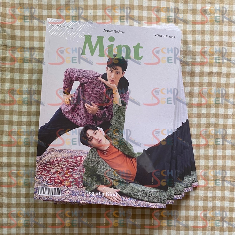MINT MAGAZINE – ปกชนิด TAYNEW สองอัน