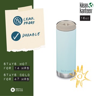 Klean Kanteen ขวดน้ำเก็บอุณหภูมิ รุ่น TKWide 2021 ขนาด 16 oz ของแท้