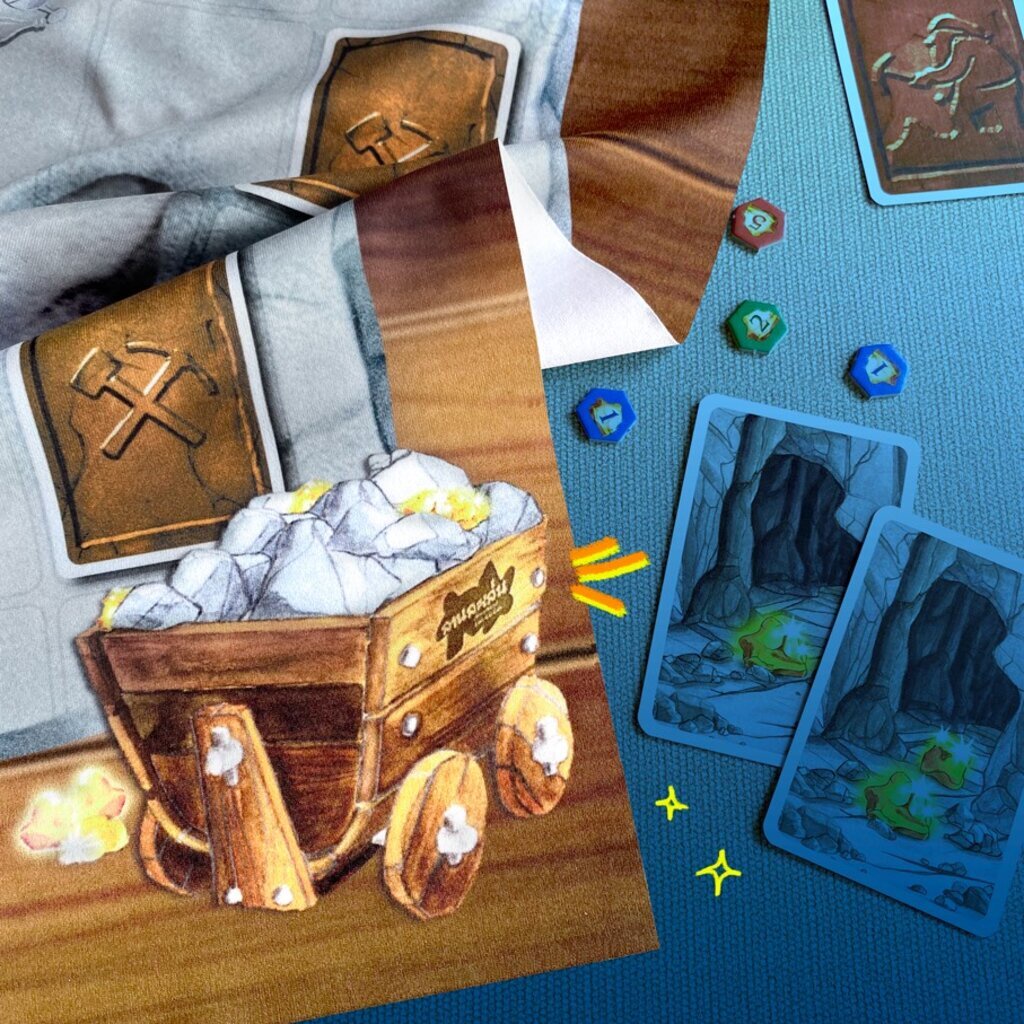 Saboteur: Playmat แผ่นรองเล่นบอร์ดเกม [Board Game] - รูปที่ 4