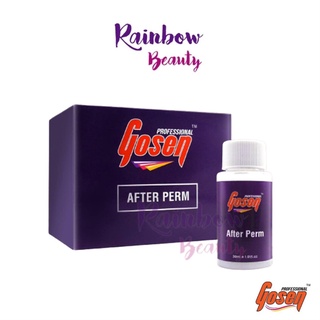 After Perm Gosen 30 ml. อาฟเตอร์ เพิร์ม โกเซ็น บำรุงผมหลังจากการทำเคมี ช่วยดีท็อก เคมีที่ตกค้างอยู่บนเส้นผม ลดเกิดรังแค