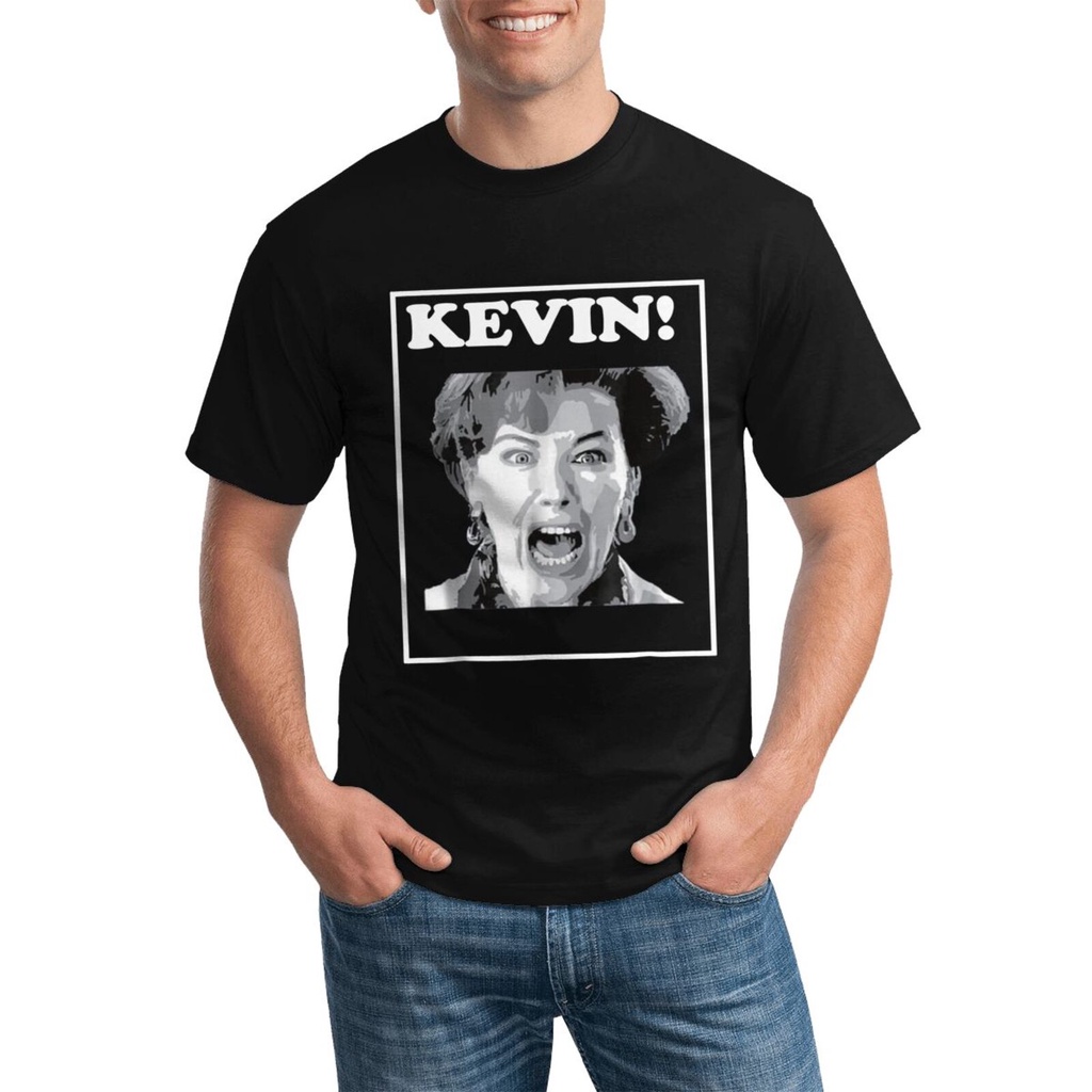 มาใหม่ล่าสุดเสื้อยืดที่กําหนดเอง Kevin Mom Home Alone Gildan ผ้าฝ้าย 100%