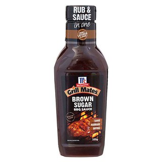 McCormick Grill Mates Brown Sugar BBQ sauce 500g. แม็คคอร์มิค บราวชูการ์ บาร์บีคิวซอส 500 กรัม