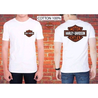 เสื้อHarleyDavidson ผ้าcotton เสื้อเท่ ใส่สบาย