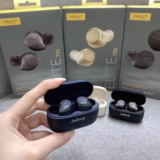 Jabra Elite 75T หูฟังทรูไวเลส เบสแน่น เบาสบาย ไร้ดีเลย์ - ดีไซน์ใหม่เรียบหรู สวมใส่กระชับ พกพาง่าย