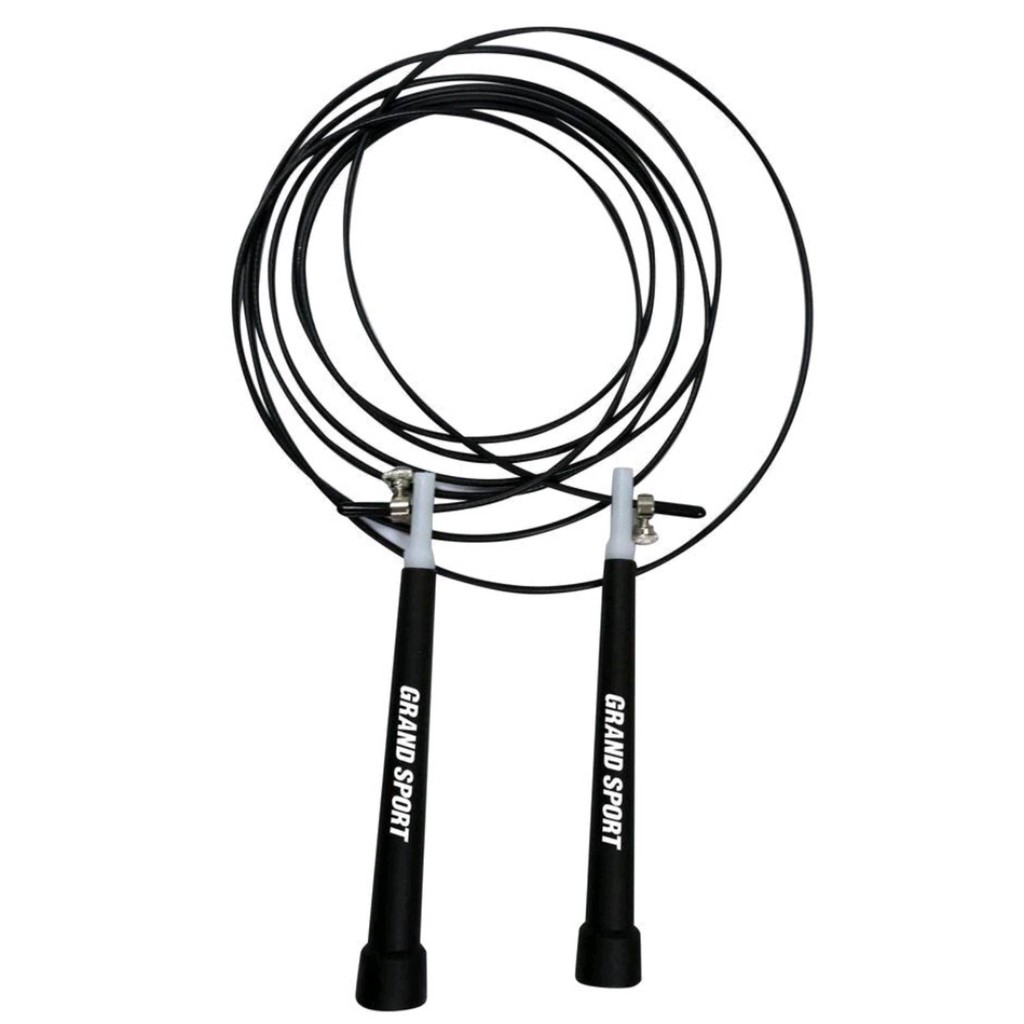 เชือกกระโดด ปรับระดับความยาวได้ สายเคเบิลหุ้มPVC GRAND SPORT Speed Jump Rope 377066