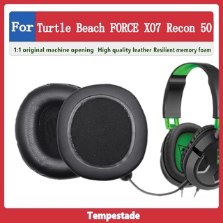 แผ่นฟองน้ําครอบหูฟัง แบบเปลี่ยน สําหรับ Turtle Beach FORCE XO7 Recon 50