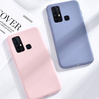 Slim Soft Case Vivo Y50 Y30 Y30i Y20 Y20i Y20S Y11S Y12S Y12A Y70S Y51S Phone Casing Smooth Liquid Silicone Flocking Camera Full Protective Back Cover