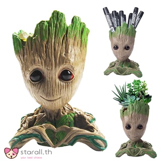 ฟิกเกอร์กระถางต้นไม้ Guardians Of The Galaxy Treeman Groot