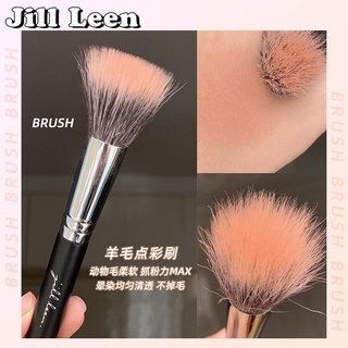 Jill LEEN ใหม่ สี บลัชออน แปรงแต่งหน้า ด้านหน้า ละเอียด เบา ขนสัตว์ ธรรมชาติ และแปรงแต่งหน้า แบบใส