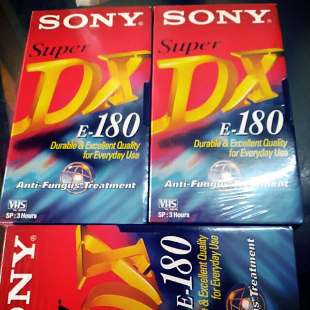 ม้วนVDO SONY Super DX E-180