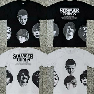 เสื้อยืดคอกลมD4rW    สี     Yuedpao     ใส่    ค่ะ Stranger Things T-shirt 100% cottonS-4XL