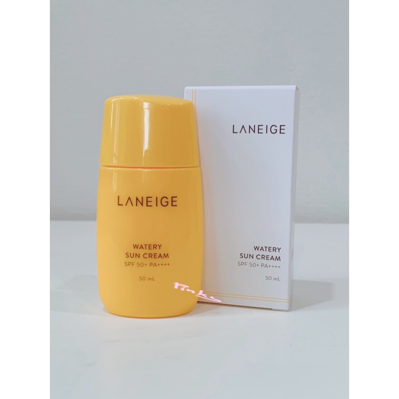 ครีมกันแดด-สูตรผิวชุ่มชื้น-Laneige-Watery-Sun-Cream-Spf-50+Pa++++/50Ml |  Shopee Thailand