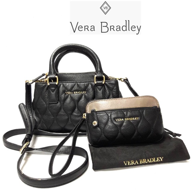 กระเป๋าหนังแท้ Vera Bradley 💯 Used liked new ใหม่แกะกล่อง❤️