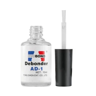 10ml น้ำยาถอดกาวเล็บ PVC Debonder AD-1 น้ำยาถอดเล็บปลอม