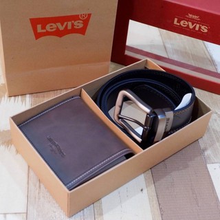 ✴set กระเป๋าสตางค์+เข็มขัด Levis ✴