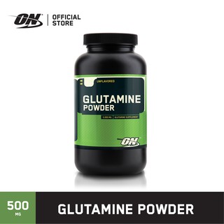 [ส่งฟรี !!] Optimum Nutrition Micronized Glutamine Powder / 300g. ฝาขาว