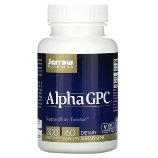 🌏พรีออเดอร์⚡️⚡️ Jarrow Formulas, Alpha GPC, 300 mg, 60 Veggie Caps🇺🇸