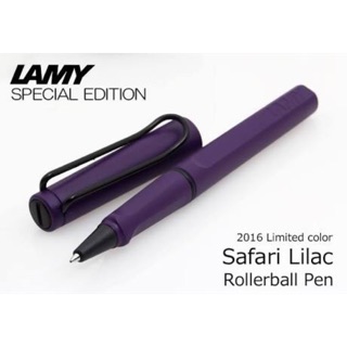 สีหายาก ของแท้ 💯% LAMY Safari Rollerball Pen Dark Lilac 2016 Limited Edition