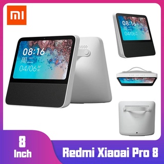 Xiaomi Redmi XiaoAi Touch Screen Speaker8/8pro 8 นิ้วจอแสดงผลดิจิตอล 178 มุมมองนาฬิกาปลุก BT5.0 WiFi การเชื่อมต่อสมาร์ท Ai ลำโพง SK10039