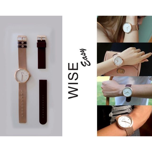นาฬิกา WISE EASY รุ่น ER3 สี Rose Gold [มือสอง]