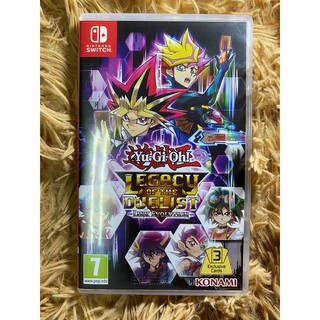 (มือ2) Nintendo Switch : Yu-Gi-Oh Legacy of The Duelist Link Evolution แผ่นเกม มือสอง สภาพดี