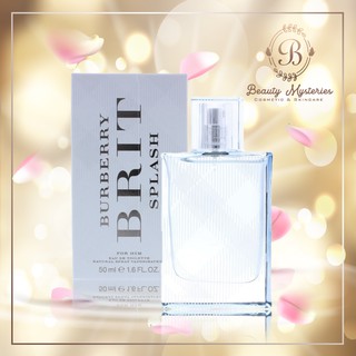 น้ำหอมผู้หญิง ป้ายคิง ของแท้ ส่งฟรี Burberry Brit Splash For Him EDT 50ml น้ำหอม เบอเบอร์รี่