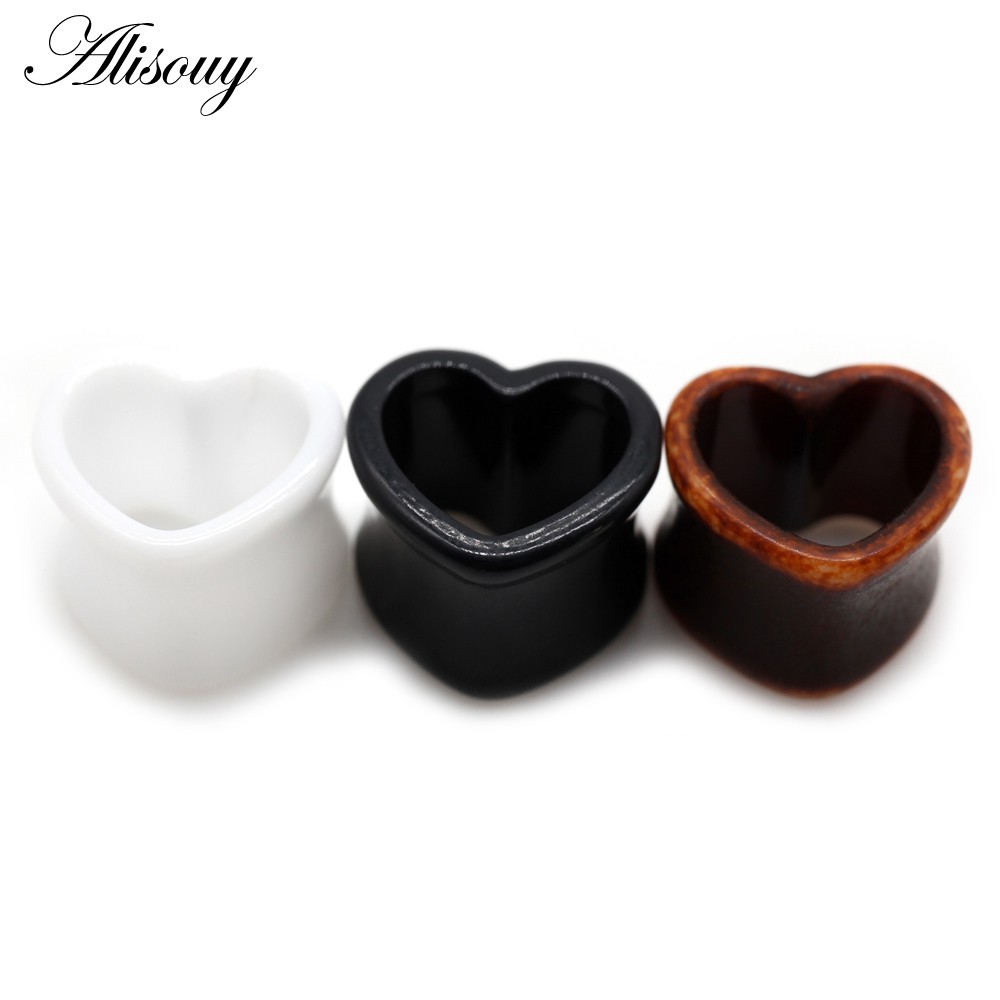 Alisouy หู expander อะคริลิคสำหรับเจาะหู ขนาด 4-12 มม. 1 คู่