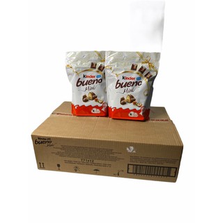 KINDER BUENO Mini T71x12 จำนวน816ชิ้น 1ลัง/บรรจุ 12 แพค ราคาส่ง ยกลัง สินค้าพร้อมส่ง!!