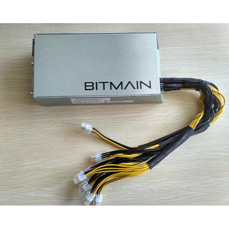 PSU Bitmain APW7 APW3 1600w มือสองสภาพสวย สำหรับ เครื่องขุด Bitcoin, เครื่องขุด OEM COM 1800w PSU Antminer L3+ S9 S9i D3