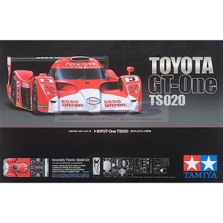 🏆 TAMIYA 24222 ชุดประกอบจำลองมาตราส่วน 1:24 TOYOTA GT-One TS020 โมเดลประกอบ ต้องไปสร้างและทำสีเอง