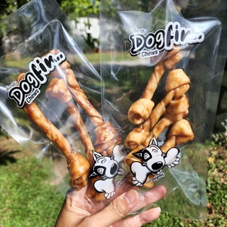 Dogfin (ด็อกฟิน) หนังผูกเคลือบเวเฟอร์รสตับ และ รสไก่ สำหรับสุนัขทุกสายพันธุ์